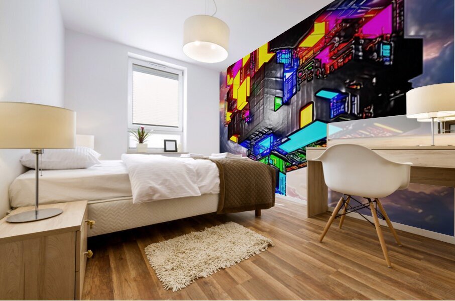 High Tower Mural print