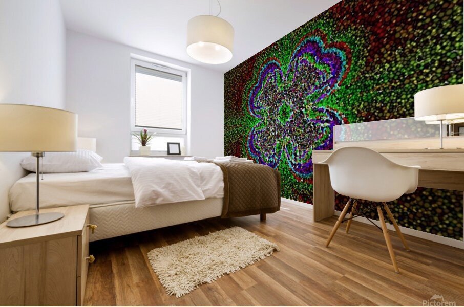Bullets Trail Mural print
