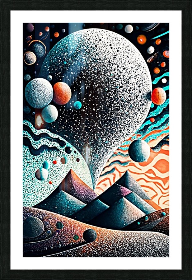 Beyond Mountain Picture Frame print