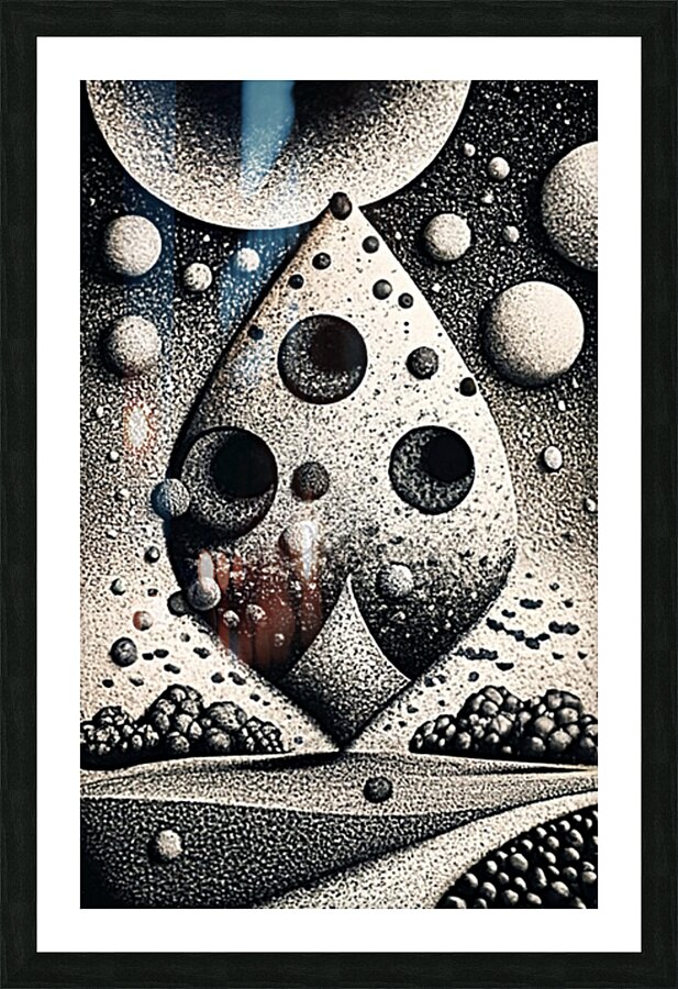 Cheese Planet Picture Frame print