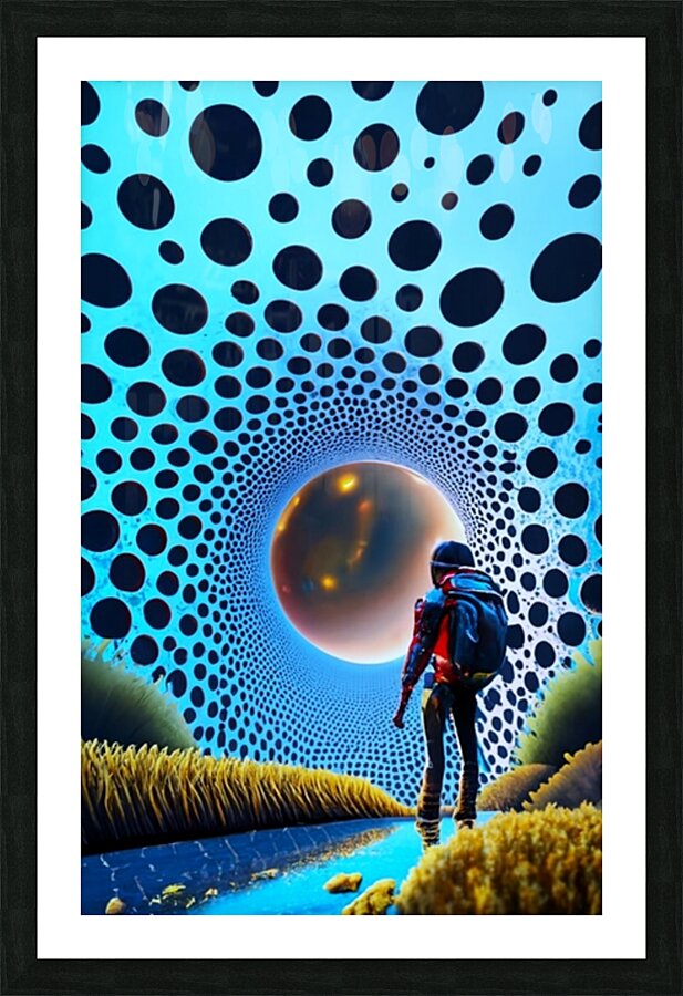Cosmo Man Picture Frame print