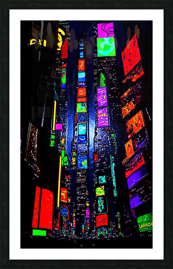 Leather Tower II Picture Frame print