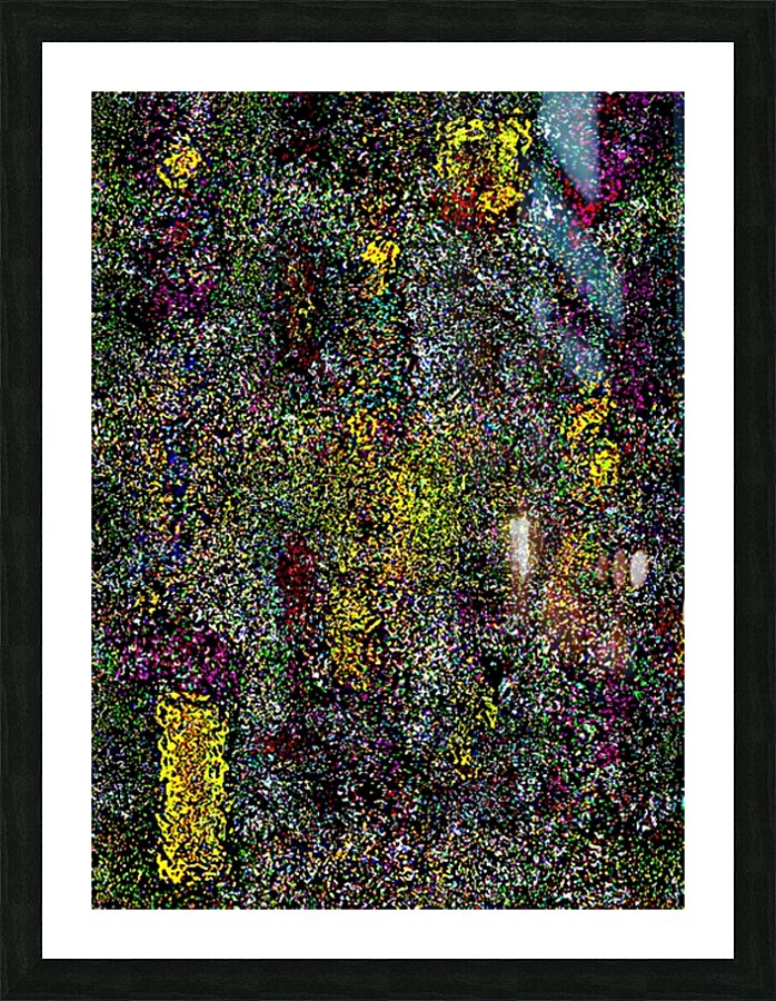 Meteorized  Picture Frame print