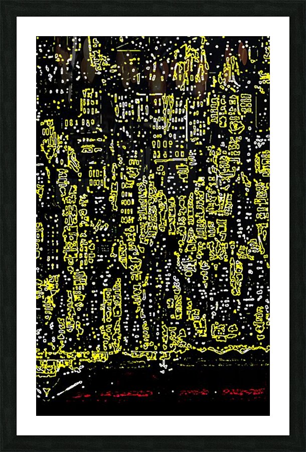 Coded 101001 Picture Frame print