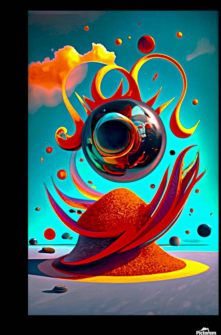 Orange Eyeball Reproduction
