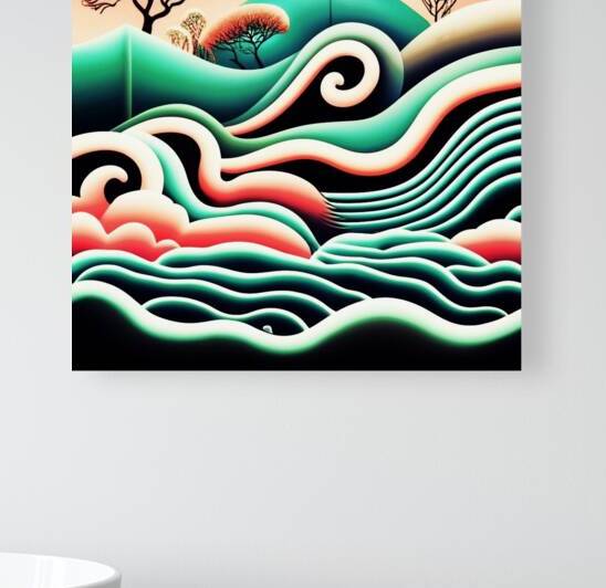 Cloud Waves Reproduction