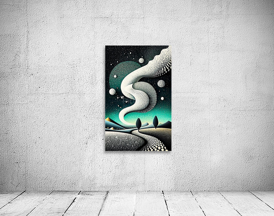 White Shell Smoke Wall Preview