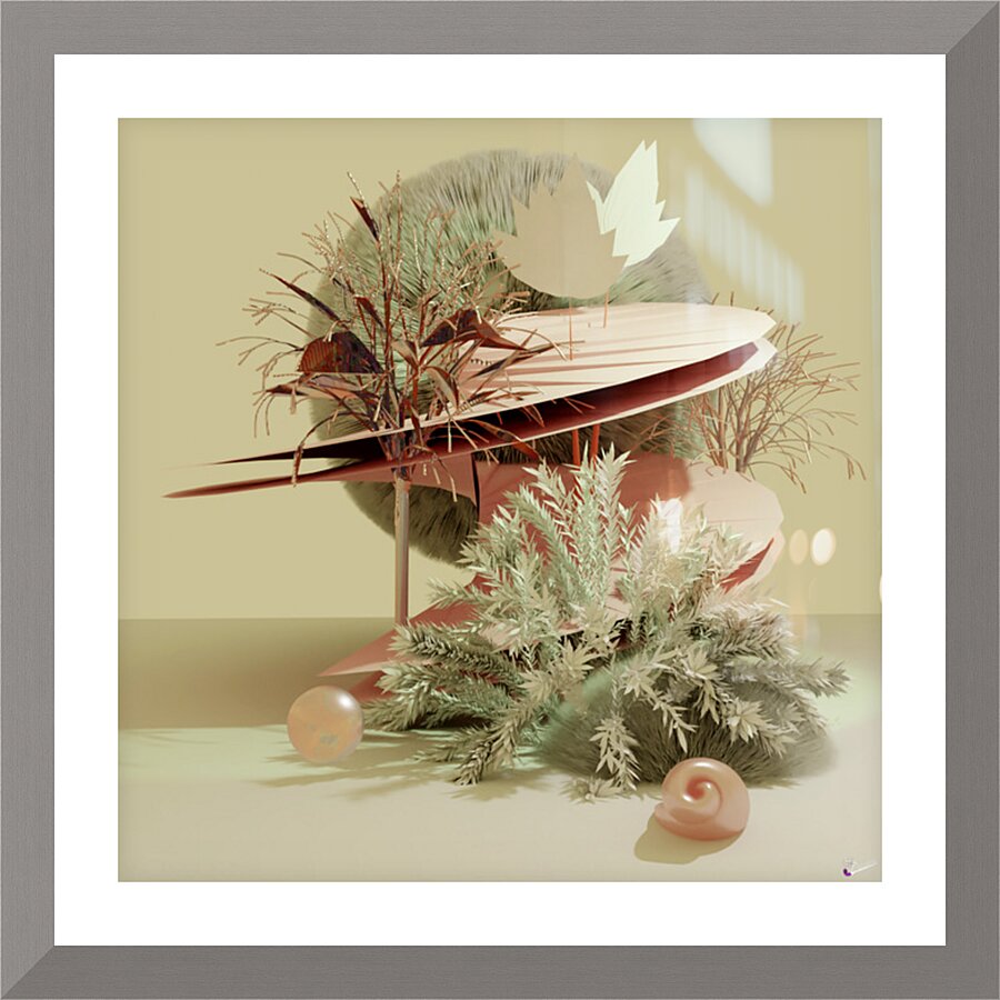  Imaginary garden  Picture Frame Printing