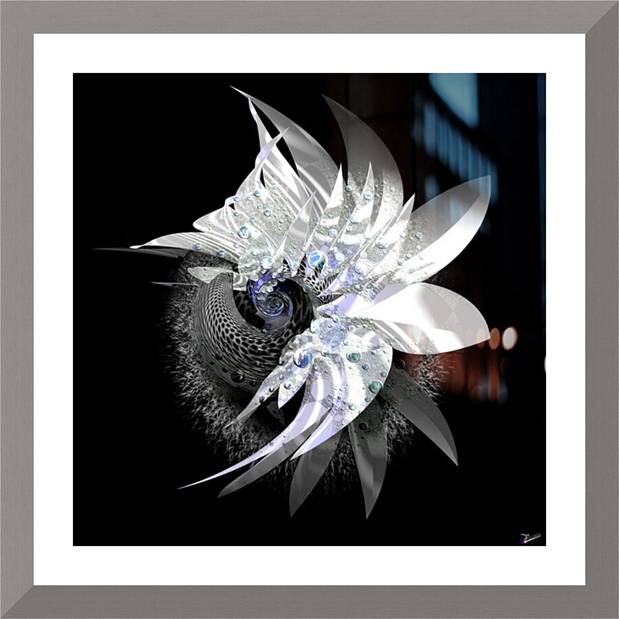  Moon Bloom 2 Picture Frame Printing