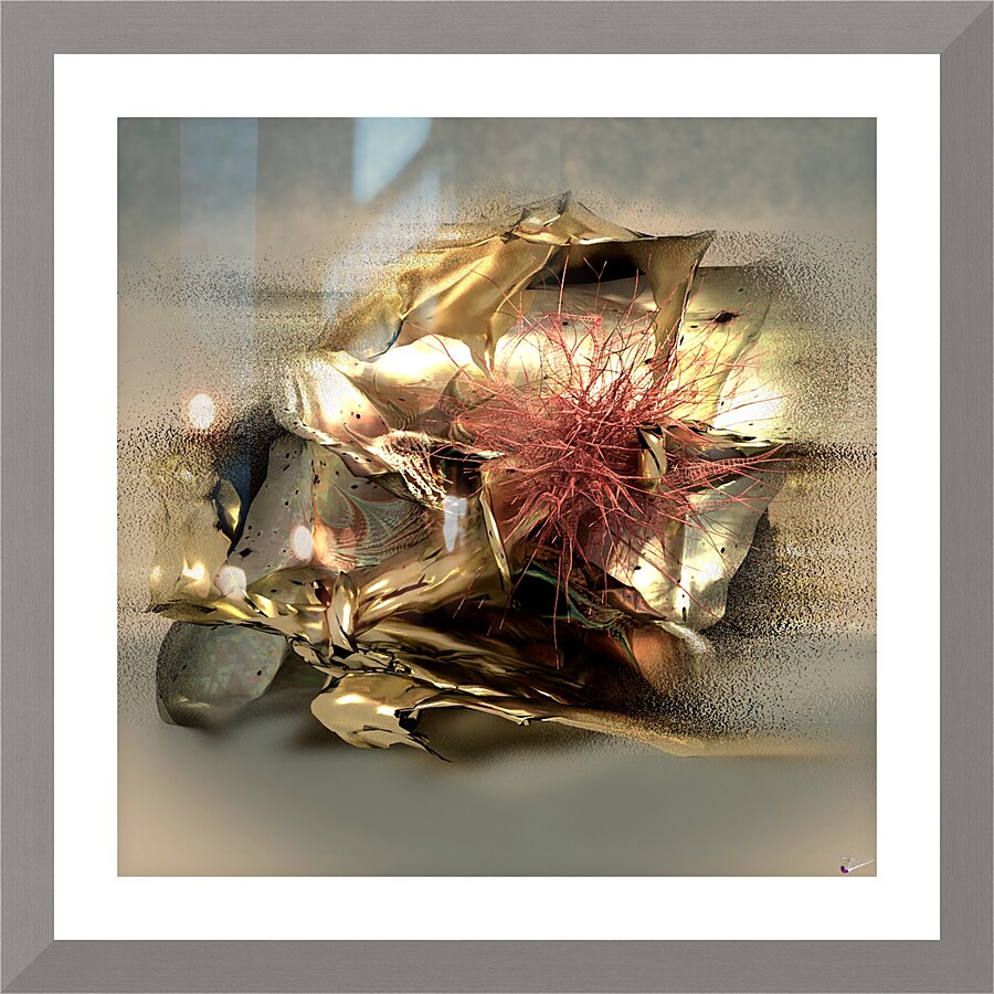 P31.1 abstract  Picture Frame Printing