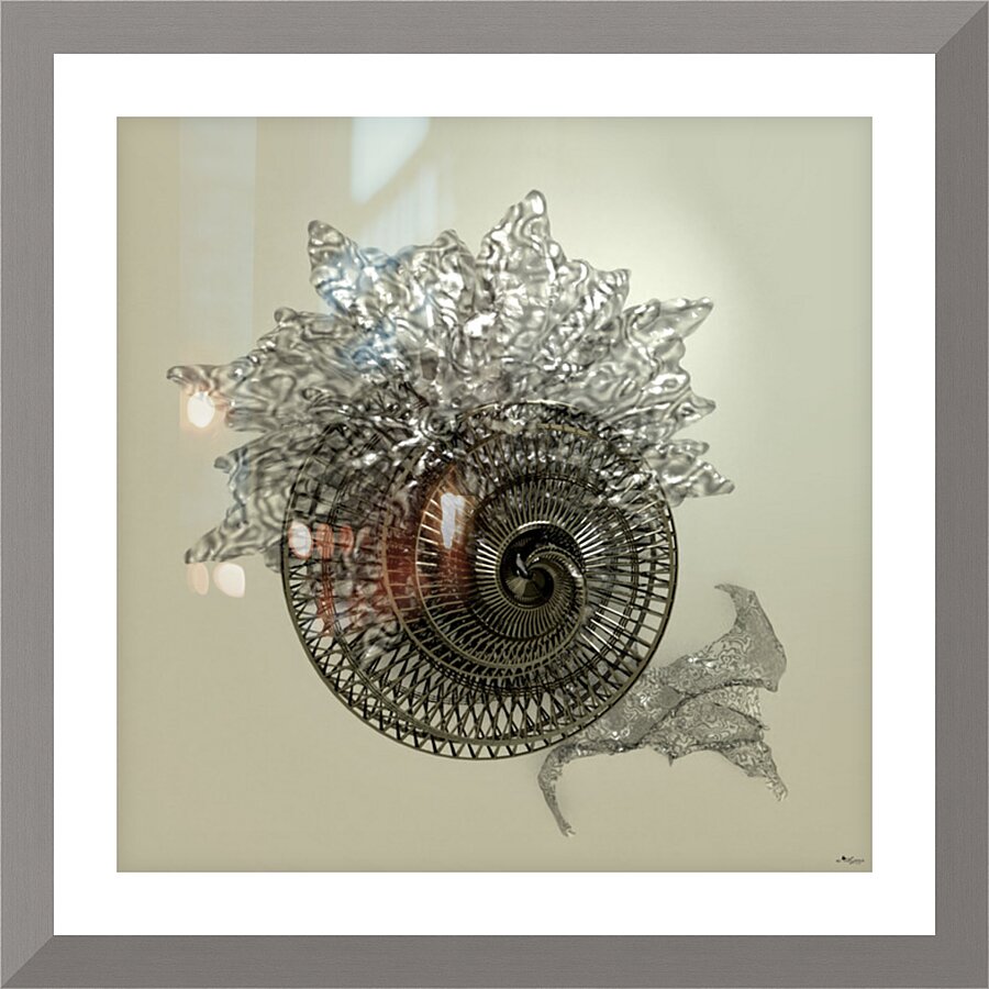P45 Metallic Composition Picture Frame Printing