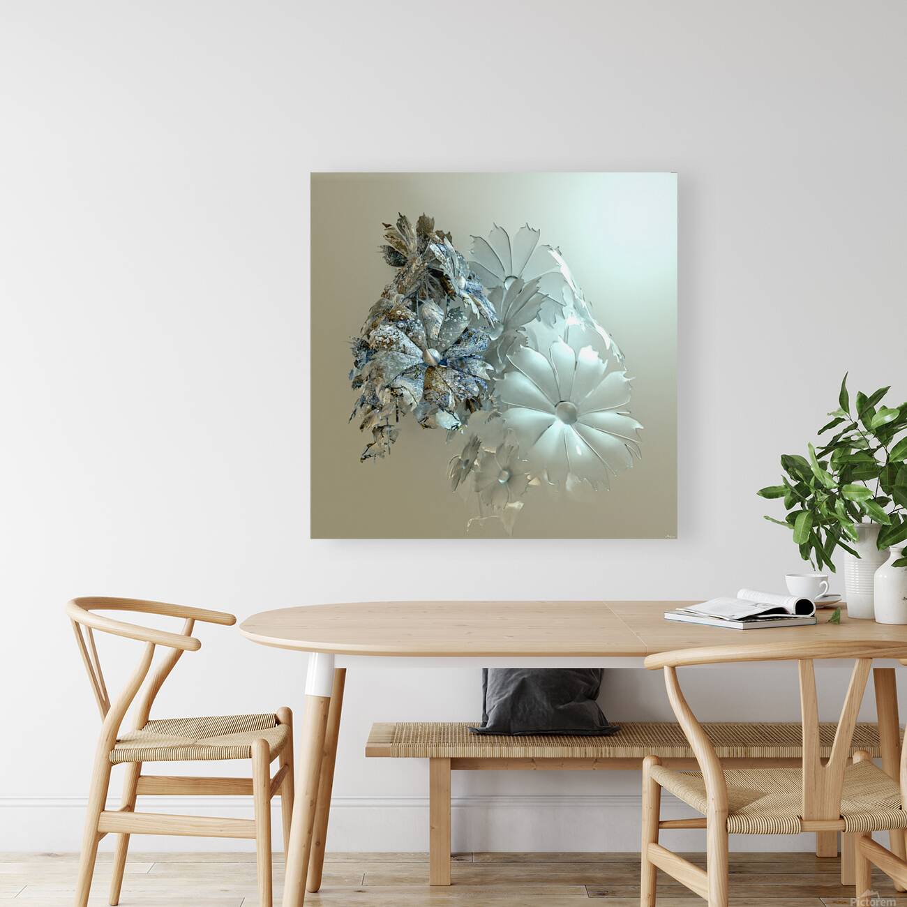 Floral Composition P120  Reproduction