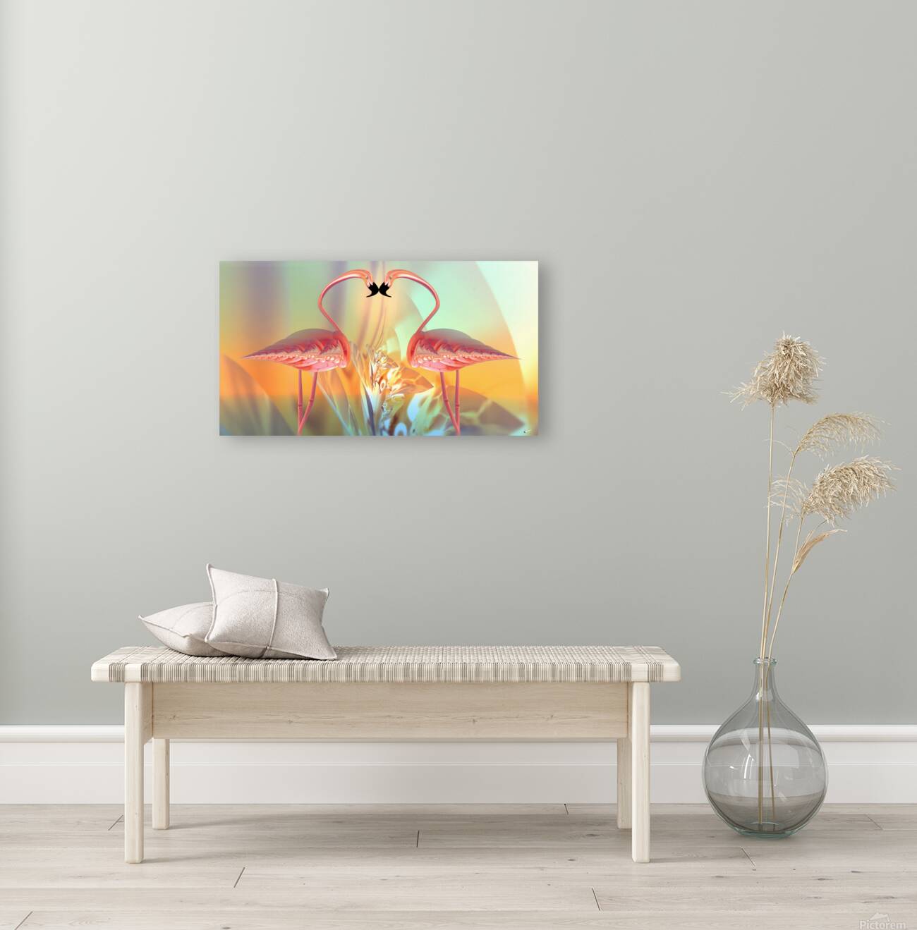 Flamingo Dance  Reproduction