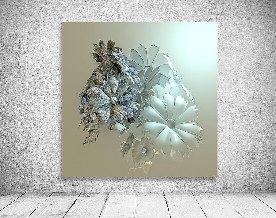 Floral Composition P120  Wall Preview