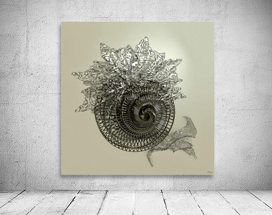 P45 Metallic Composition Wall Preview