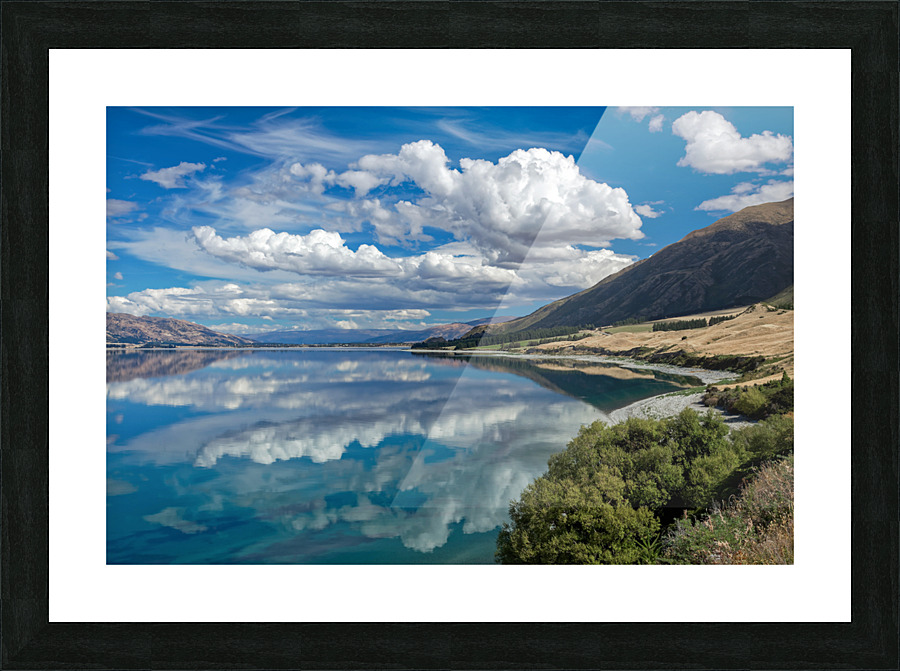 lake hawea Picture Frame print