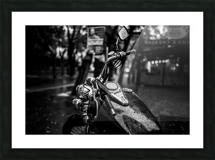 b w Picture Frame print