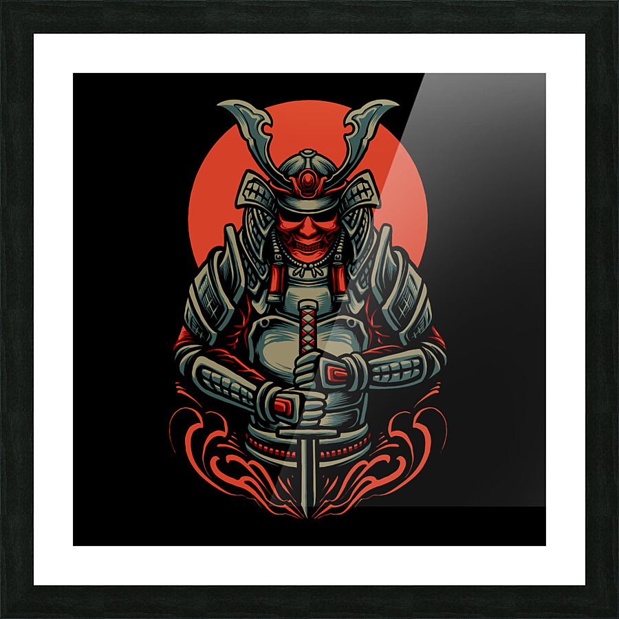 lost ronin samurai Picture Frame print