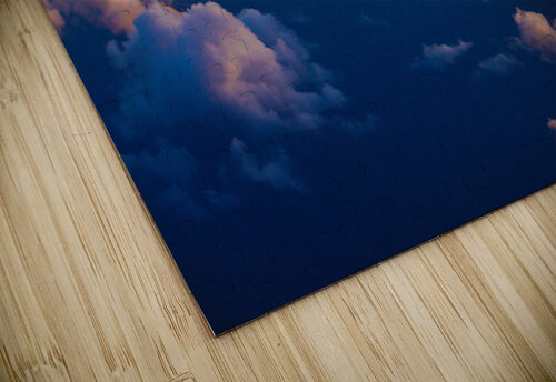 airplane wing setting sunset sky GrapyArt puzzle