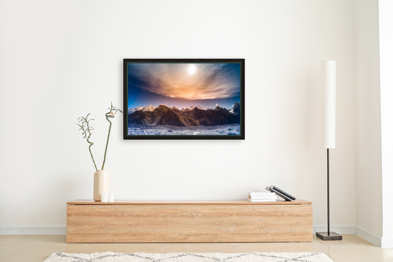 mountain landscape natural background Reproduction