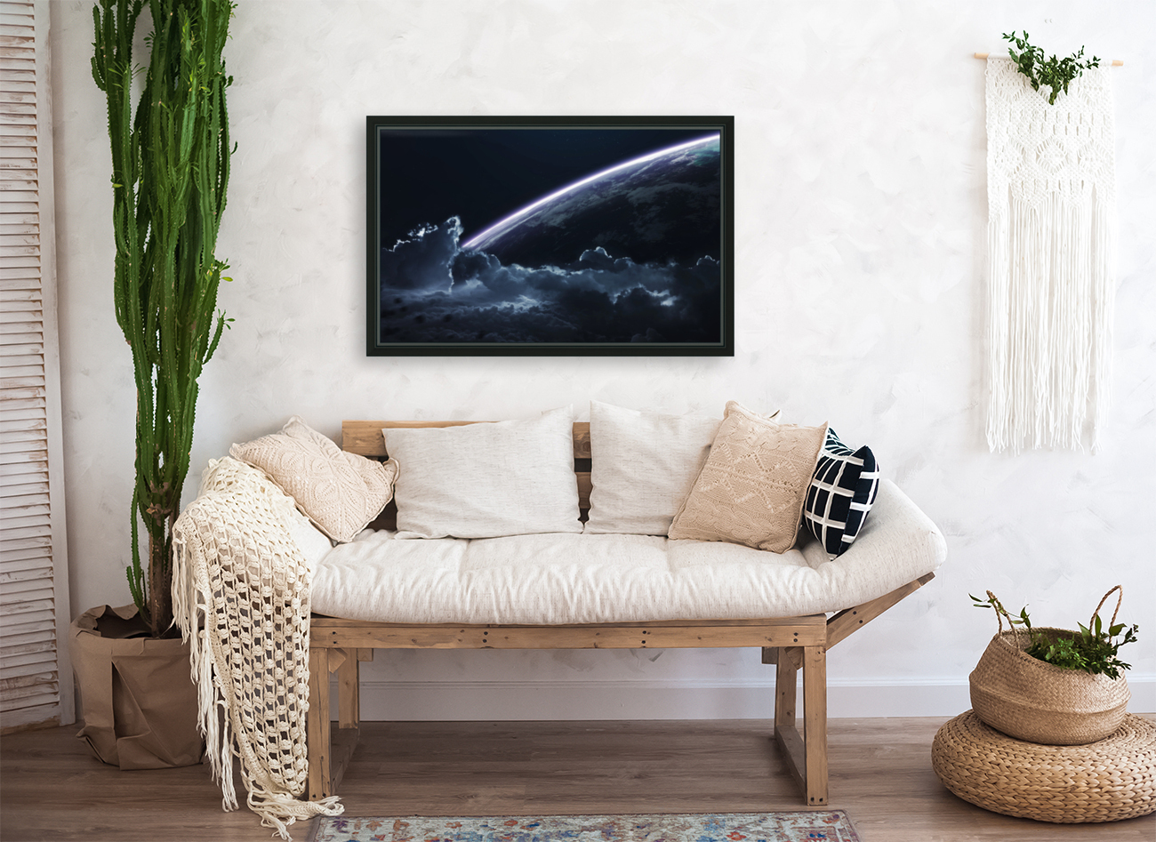 unexplored planets faraway space Reproduction