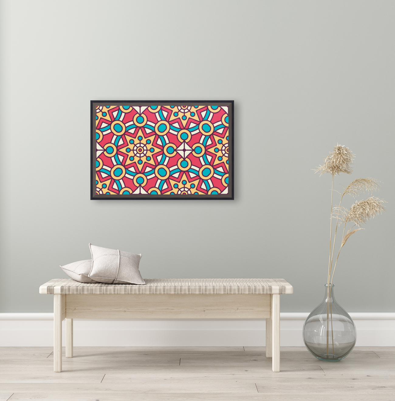 simple background with geometric elements 4 Reproduction