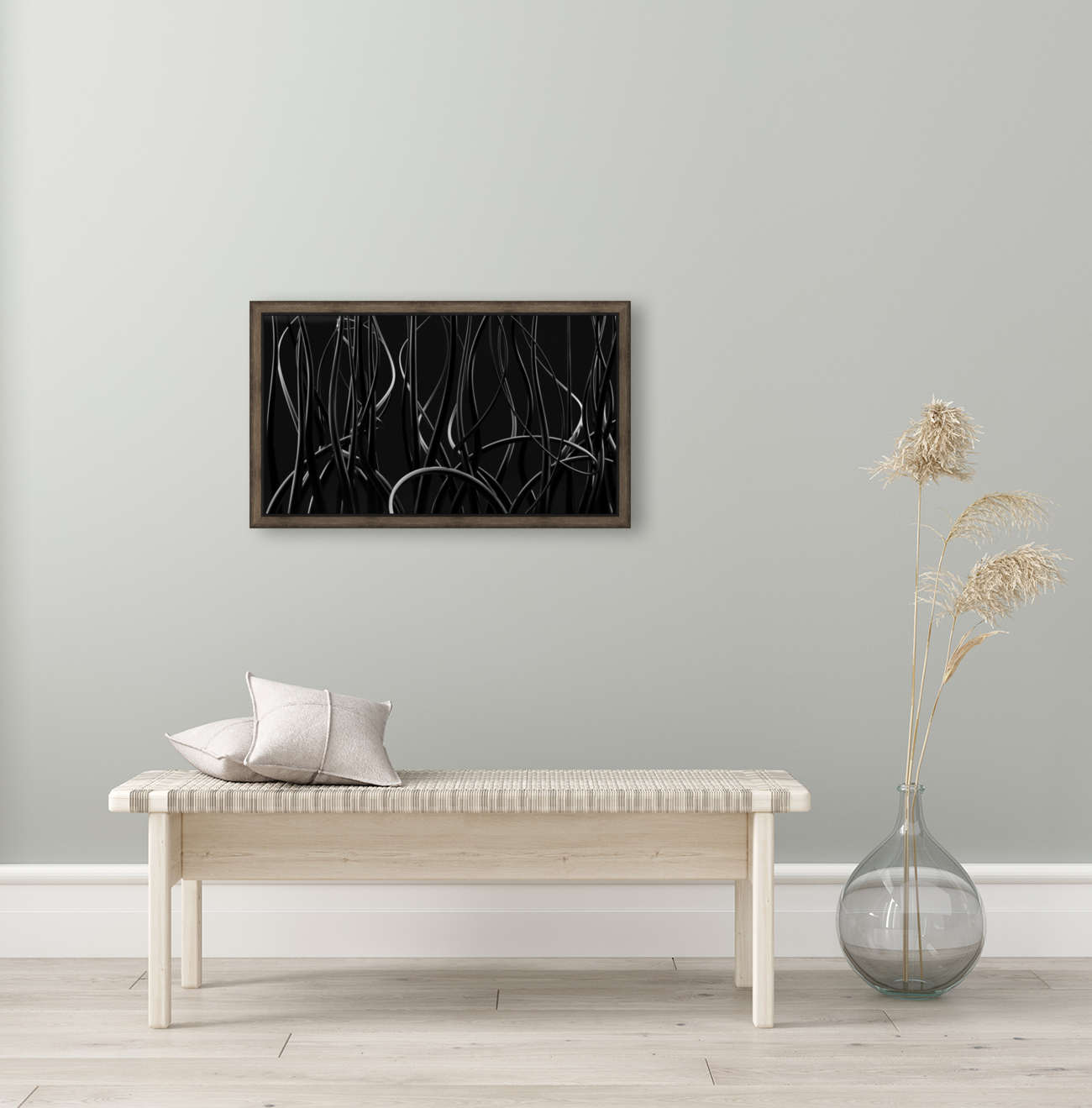 abstract black background Reproduction