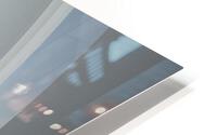 white pitched tunnel HD Metal print