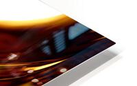 oil wave white background HD Metal print