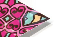 simple background with geometric elements HD Metal print