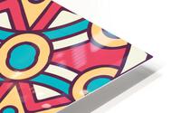 simple background with geometric elements 4 HD Metal print