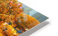 Autumn water fall HD Metal print