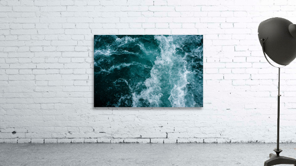 abstract water ocean waves texture background Wall Preview