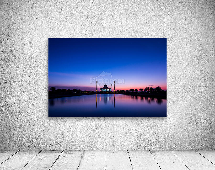 mosque thailand sunset Wall Preview