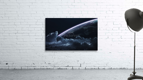 unexplored planets faraway space Wall Preview