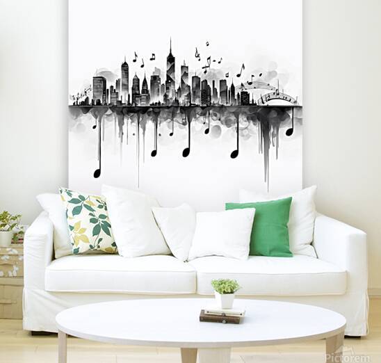 City Symphony: The Harmony of Urban Skyline by Mohamed Yasser
