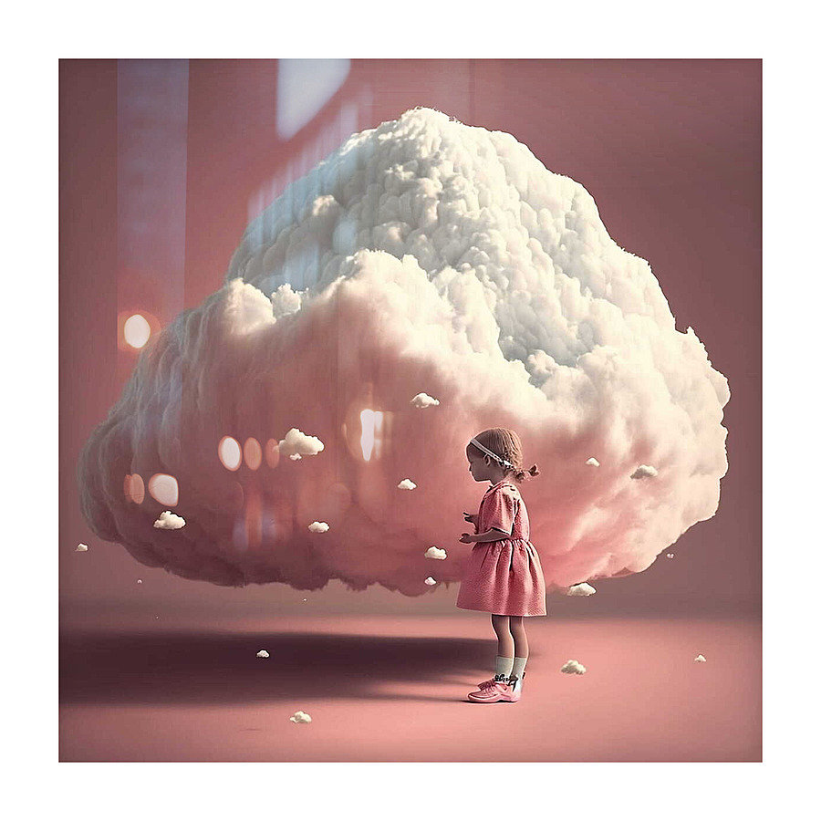 Nuage Picture Frame print