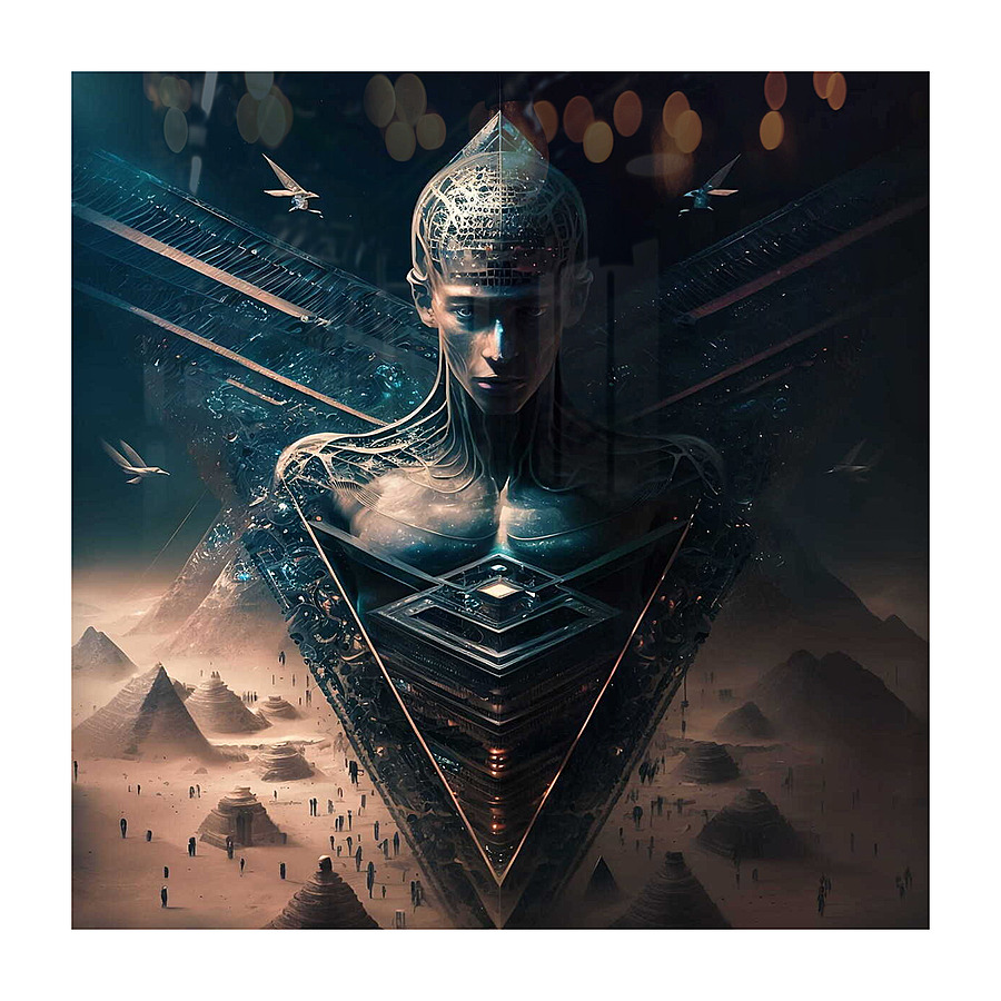 Pharaon Picture Frame print