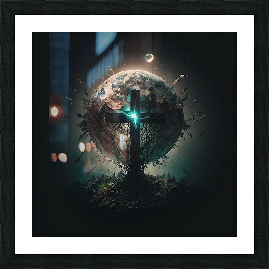 Croix Picture Frame print