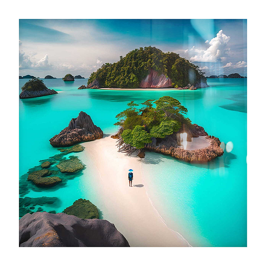 Caraibes  Picture Frame print