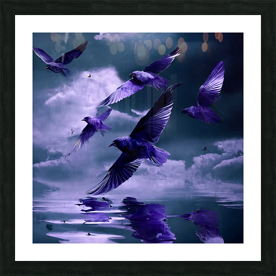 Oiseaux Picture Frame print