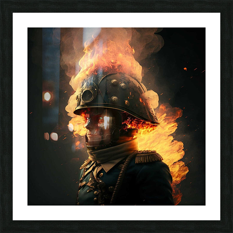 Coup de chaud Picture Frame print