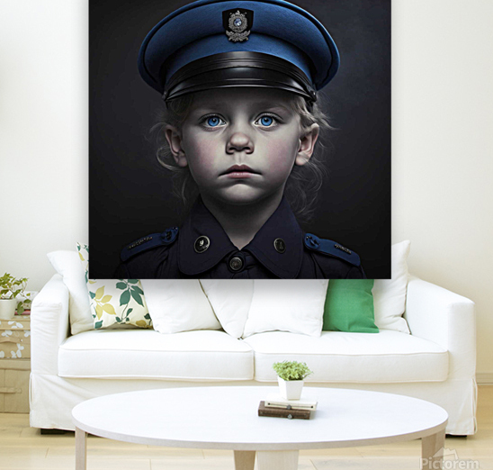 Police boy Reproduction