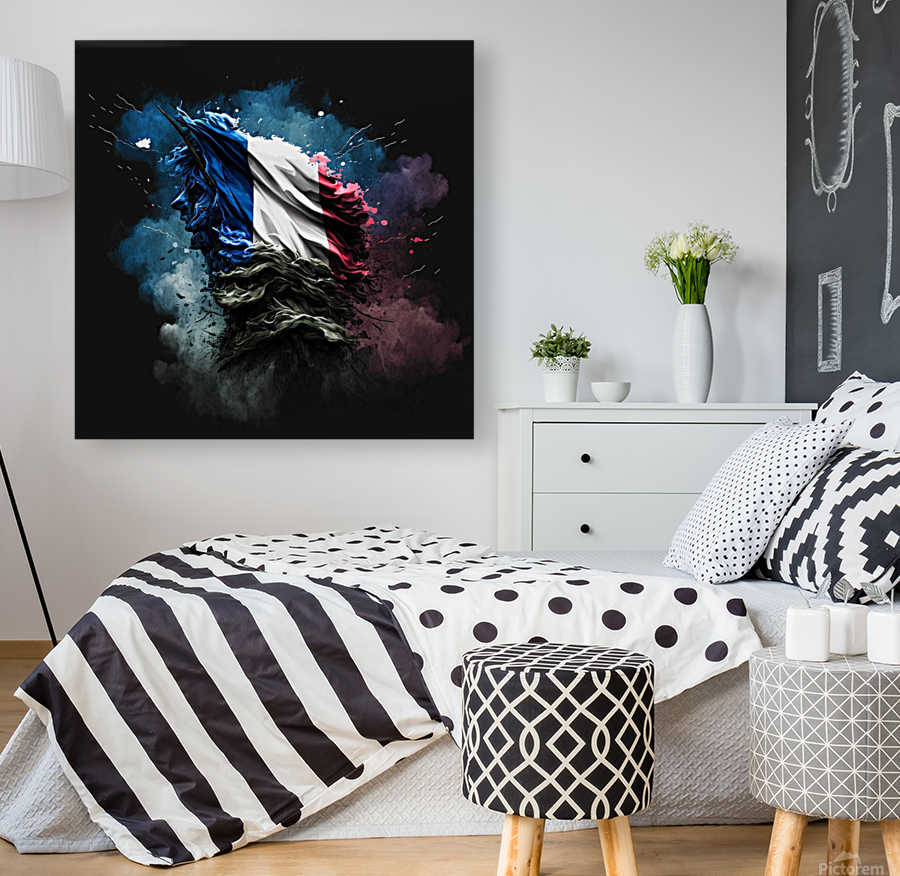 Imagination drapeau Francais Reproduction
