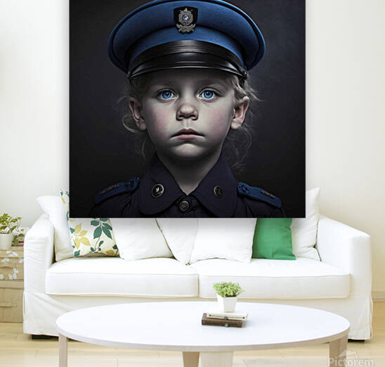 Police boy by Denni Cecile