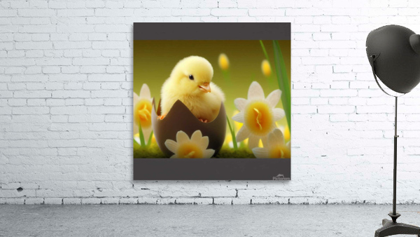 Poussin de Paques Wall Preview