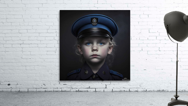 Police boy Wall Preview