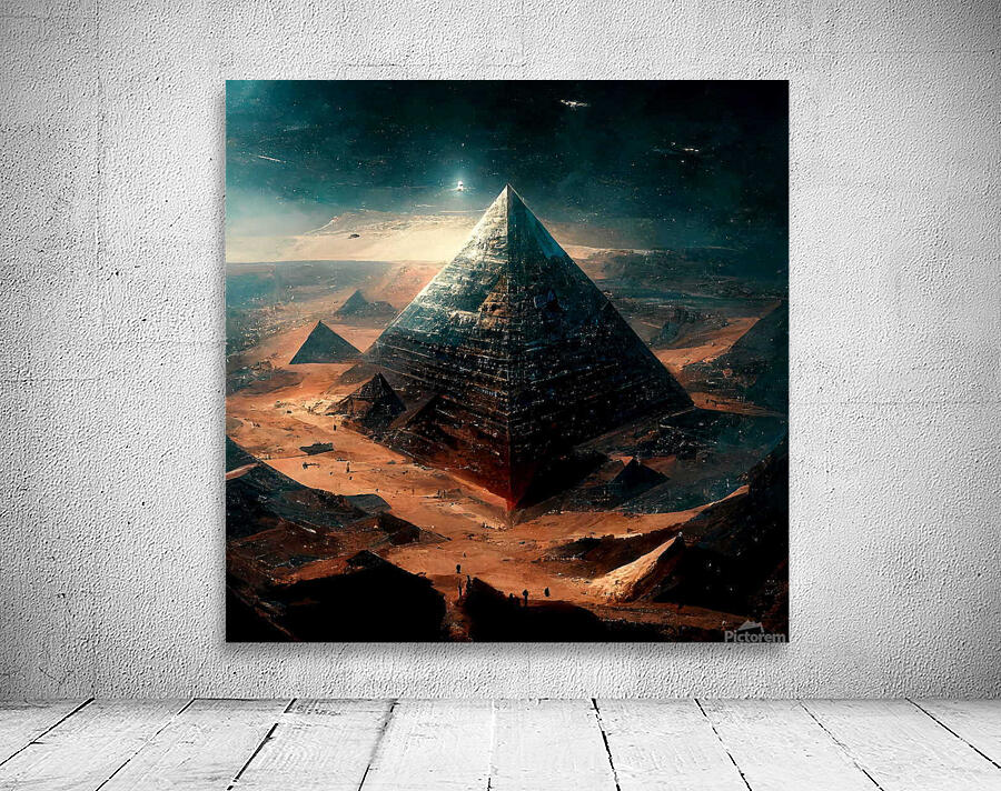 Pyramides Wall Preview