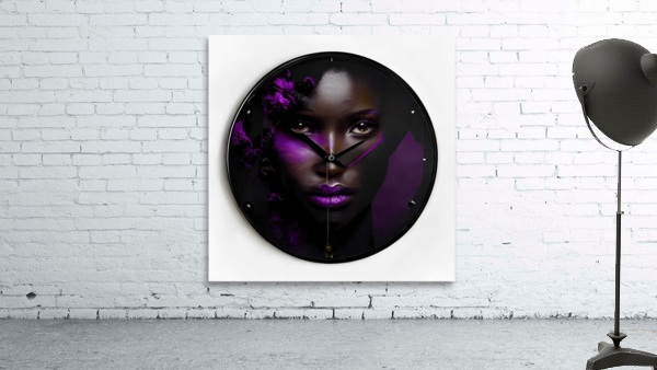 Dame horloge Wall Preview
