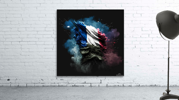 Imagination drapeau Francais Wall Preview